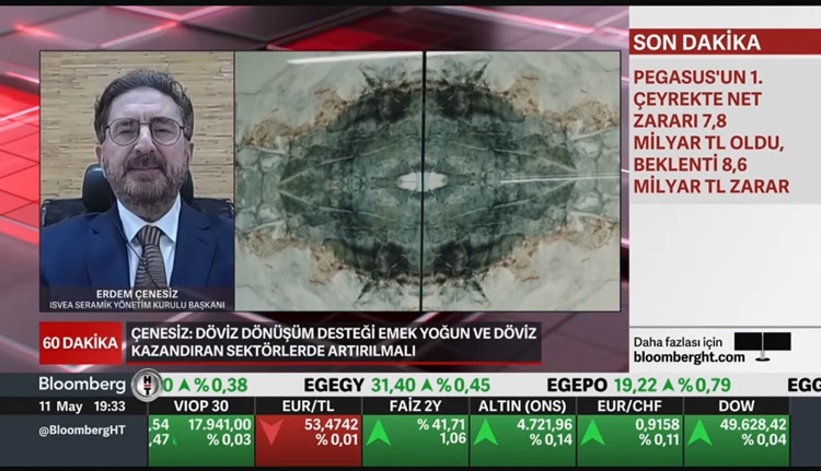 Çenesiz, “60 Dakika” Programının Canlı Yayın Konuğu Oldu