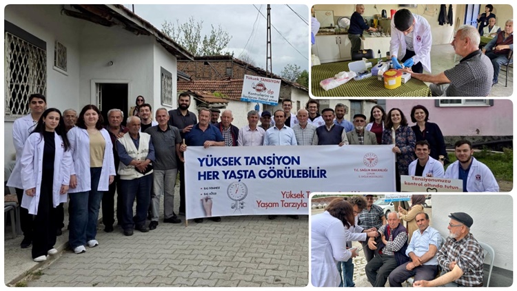 Abdalata Köyü’nde Kapsamlı Sağlık Taraması Yapıldı