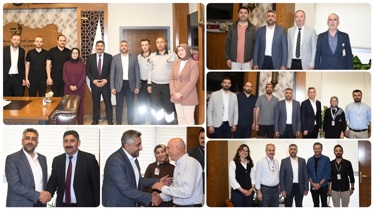 Başhekim Gömeç, Personel ve Hastalarla Bayramlaştı