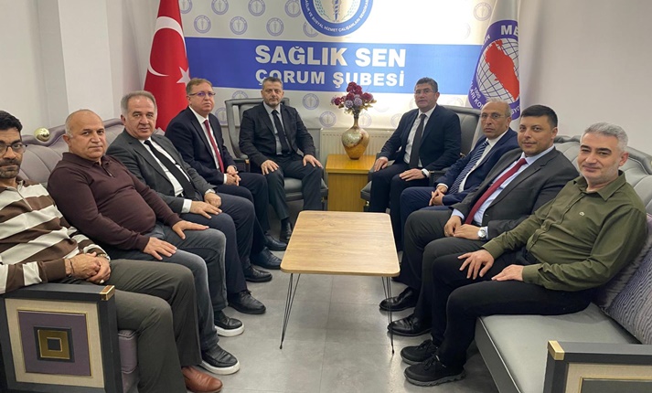 Sağlık-Sen’den İl Sağlık Müdürlüğü Yönetimine Teşekkür