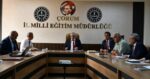 Çorum’da İlçe Milli Eğitim Müdürleri Kurulu Toplandı