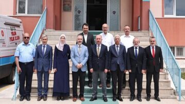 Vali Çalgan’dan İl Müftülüğüne ‘Hac’ Ziyareti