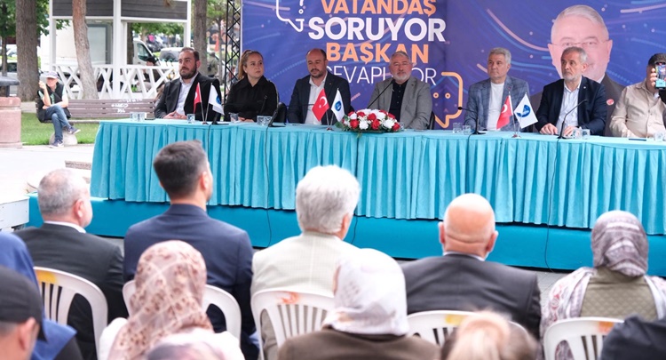 Başkan Aşgın Pirbaba Parkı’nda Vatandaşlarla Buluştu