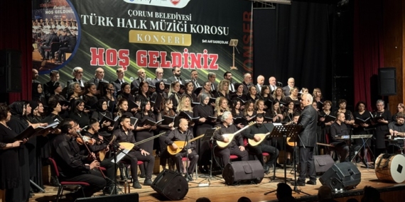Çorum Belediyesi THM Korosu’ndan “Yaza Merhaba” Konseri