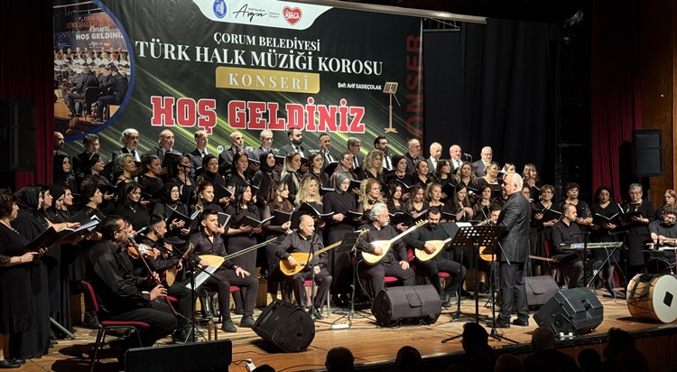 Çorum Belediyesi THM Korosu'ndan “Yaza Merhaba” Konseri
