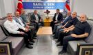 Başkan Alar’dan Sağlık-Sen’e Hayırlı Olsun Ziyareti