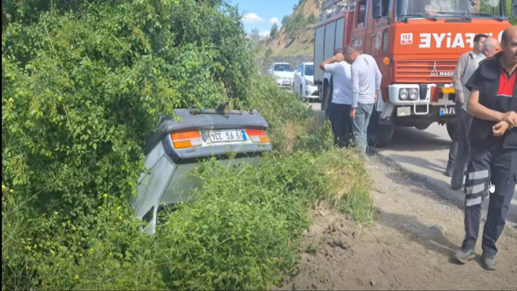 İskilip-Tosya Yolunda Feci Kaza