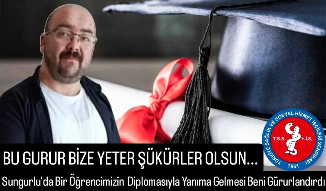 Mezun Oldu, Diplomasıyla İlk Ona Koştu