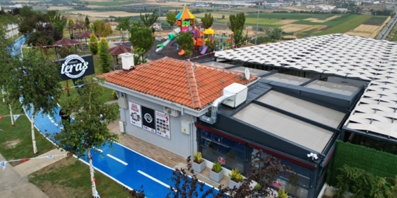 Akkent Teras Kafe Sosyal Tesisleri Hizmete Açıldı