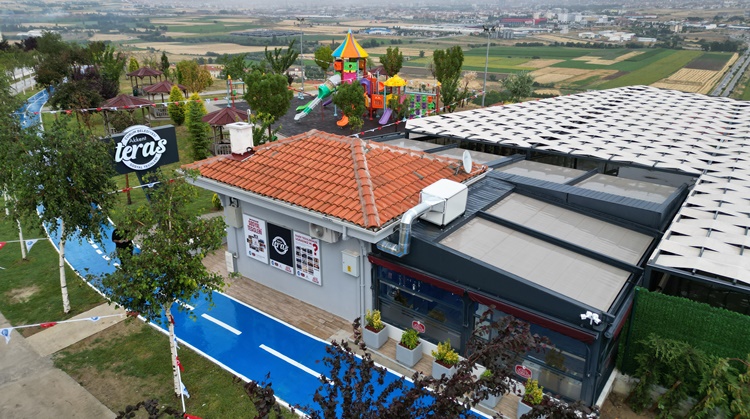 Akkent Teras Kafe Sosyal Tesisleri Hizmete Açıldı