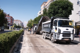 Gazi Caddesi Asfalt Yenileme Çalışmalarında İkinci Etap Başladı (2)