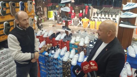 Tuncay Yılmaz Arasta Esnafını Ziyaret Etti
