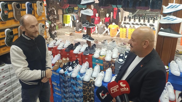 Tuncay Yılmaz Arasta Esnafını Ziyaret Etti