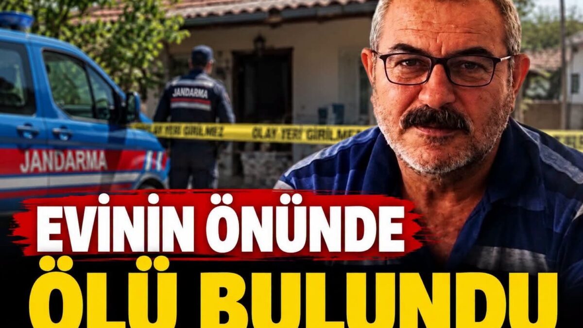 Evinin Önünde Ölü Bulundu