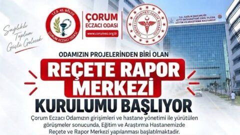 Hastaneye ‘Reçete Ve Rapor Merkezi’ Kuruluyor