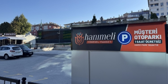 Hanımeli Yöresel Market Müşterilerine 1 Saat Ücretsiz Otopark