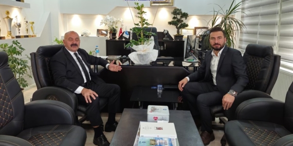 Başkan İsbir’den, Mustafa Şahin’e “Hayırlı Olsun” Ziyareti