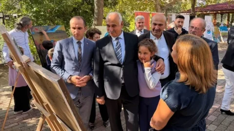 İskilip’te Sanatın Renkleri Eserlerle Buluştu