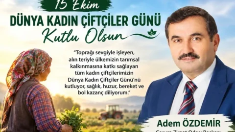 Özdemir, “Üreten, Emek Veren Kadın Çiftçilerimiz Tarımın Gücüdür”