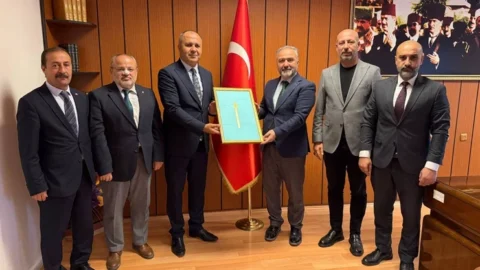 MHP Çorum İl Teşkilatından Müftü Yıldırım’a Ziyaret