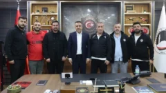 Arca Çorum FK Taraftarlarından Başkan Dere’ye Ziyaret