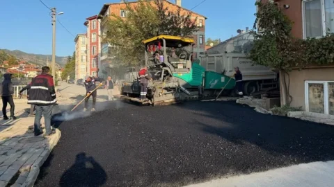 İskilip’te Yollar Yenileniyor