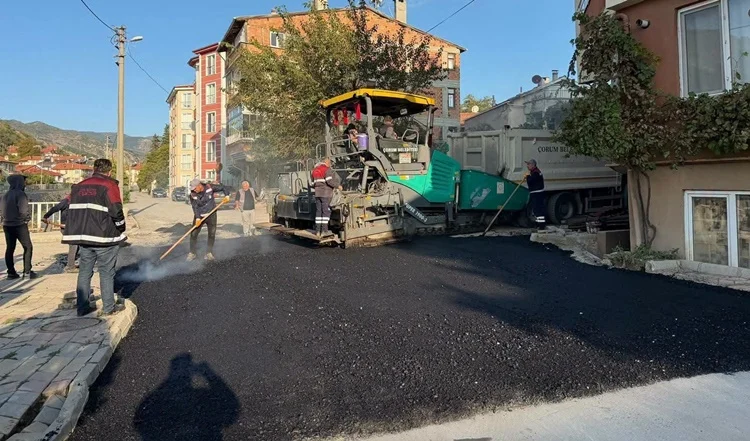 İskilip’te Yollar Yenileniyor