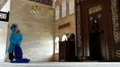 Çorum Belediyesi, İbadethanelerin Temizliğini Sürdürüyor (1)