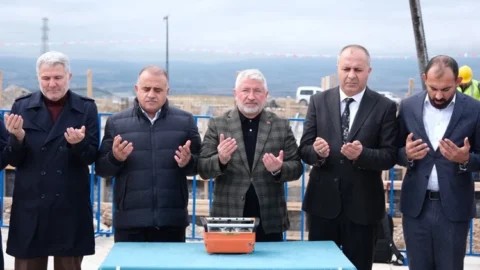 Çorum Belediyesi Yeni Üretim Tesisinin Temelini Attı